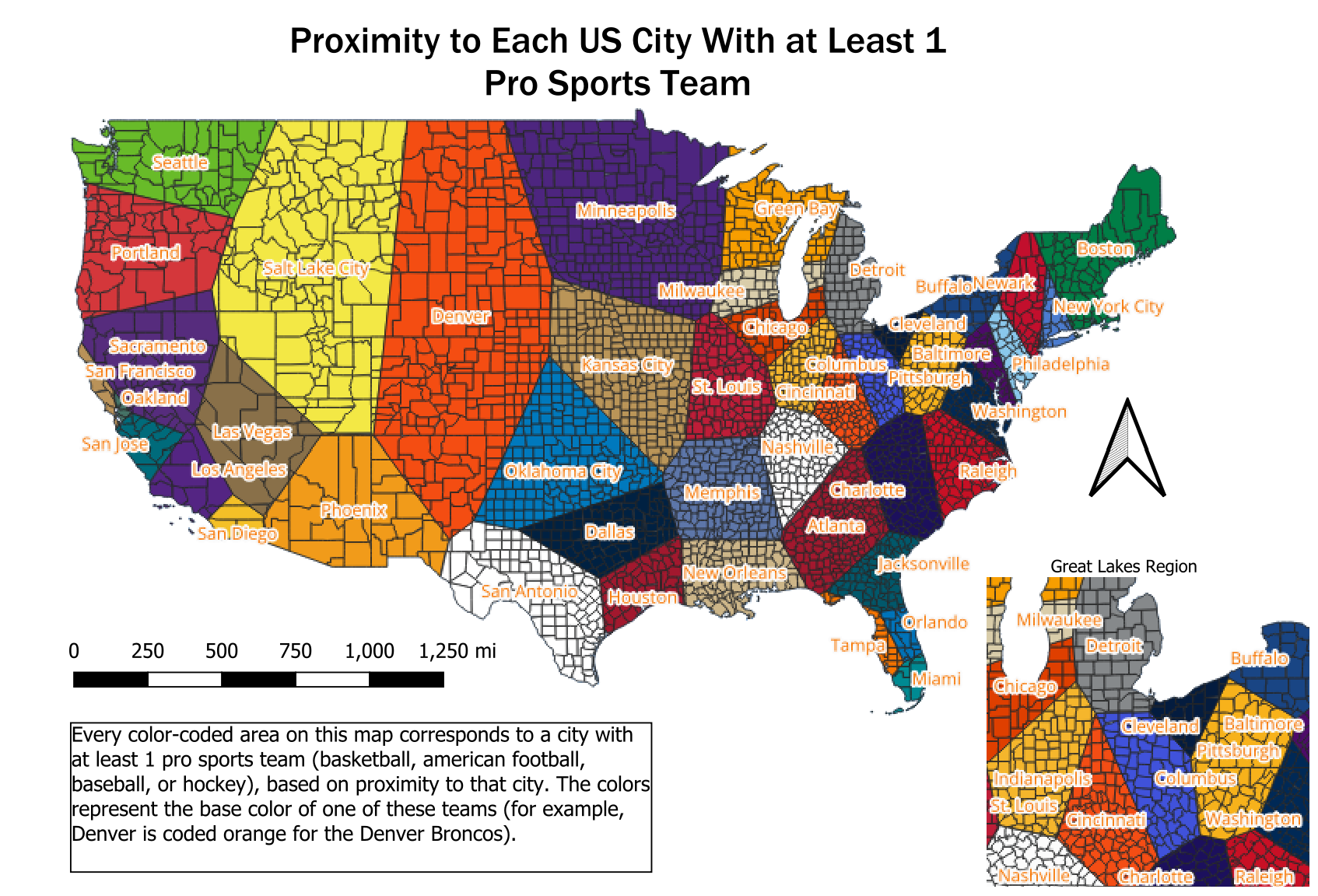 Teams Map